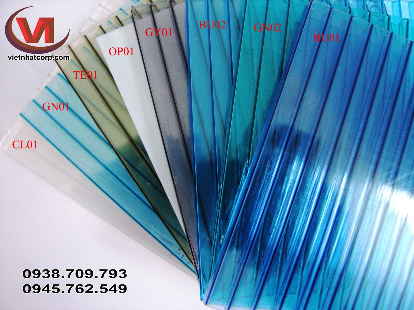 Tấm lợp lấy sáng Polycarbonate